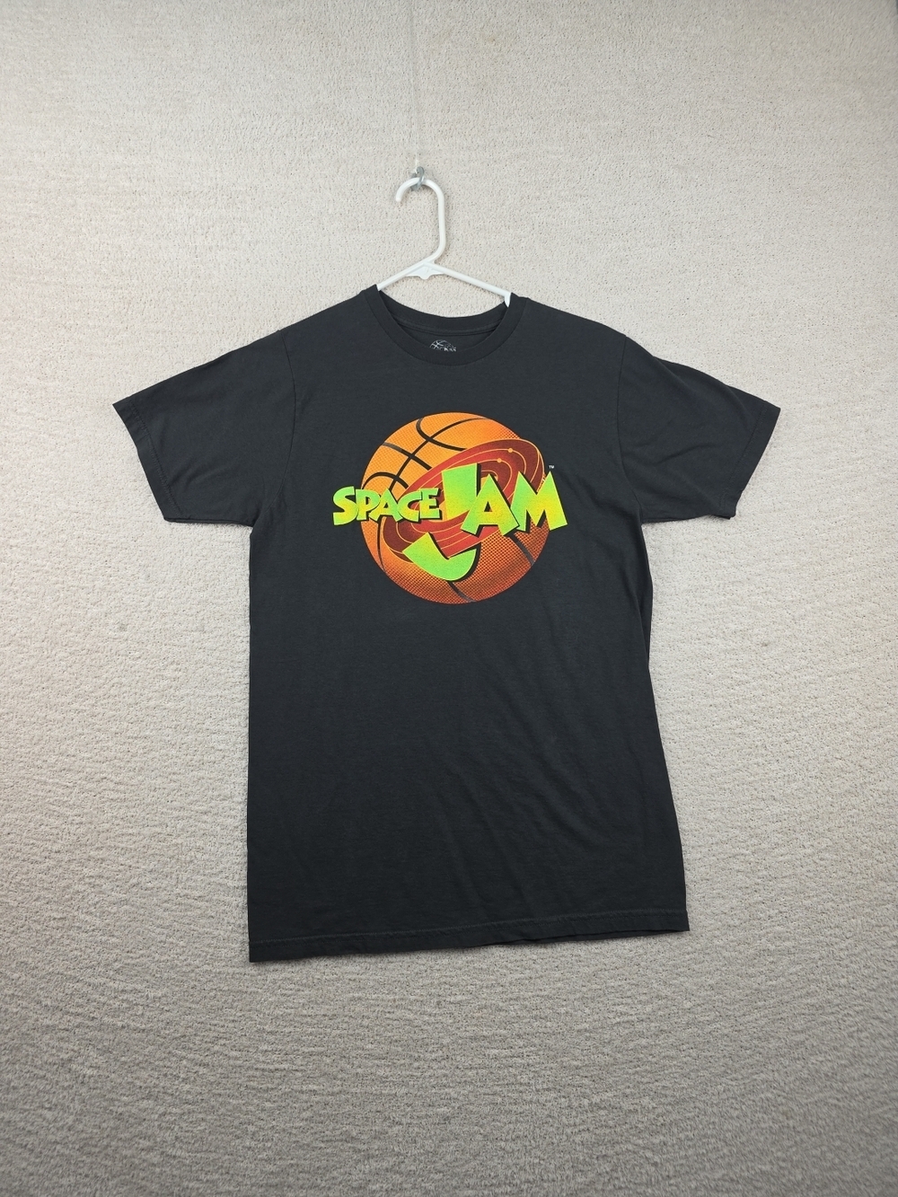 Vintage Space Jam Licensed Movie Logo Graphic T-Shirt Size Medium